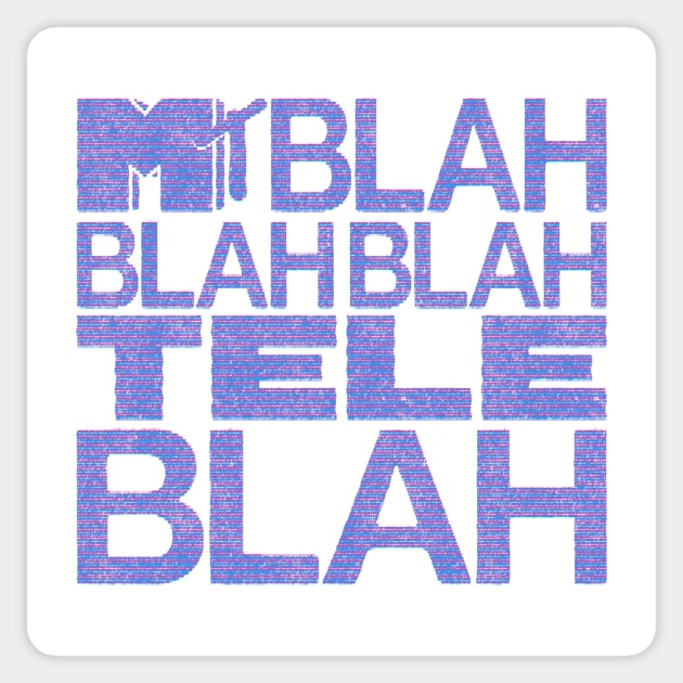 MTBlah Sticker by GiMETZCO!